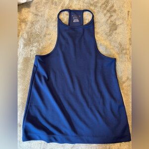 Navy Blue Athletic Tank Top
